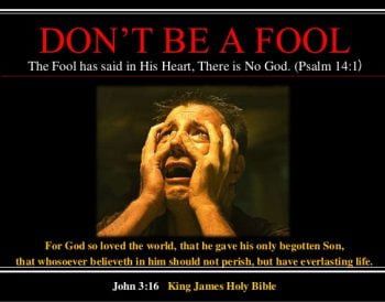 Ten Kinds of Spiritual Foolishness