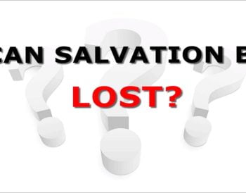 Can Christians lose their salvation?