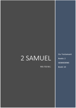 Boek 10 - 2 Samuel