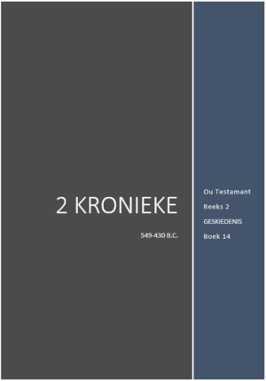 Boek 14 - 2 Kronieke