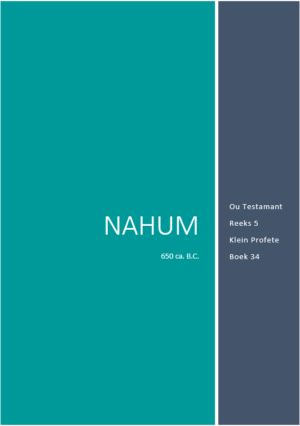 Boek 34 - Nahum