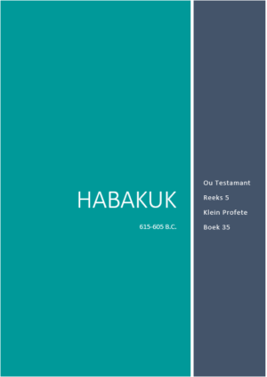Boek 35- Habakuk