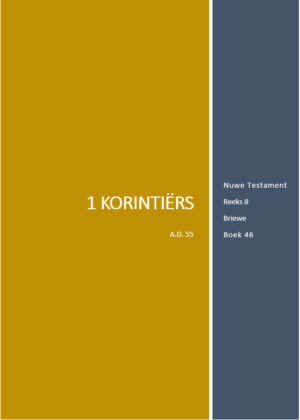 Boek 46 - 1Korintiers