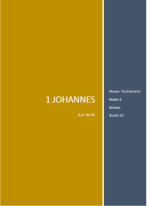 Boek 62 - 1 Johannes