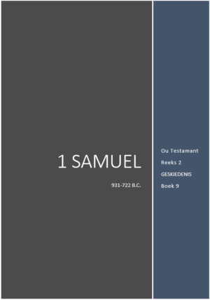 Boek  9 - 1 Samuel
